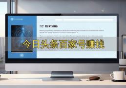 今日头条百家(jiā)号赚钱